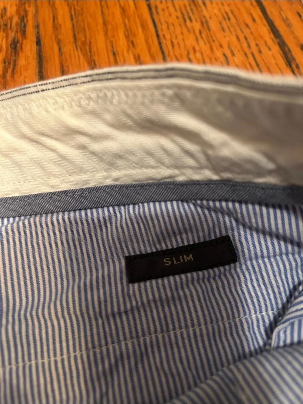 J. Crew Light Gray Seersucker Chinos